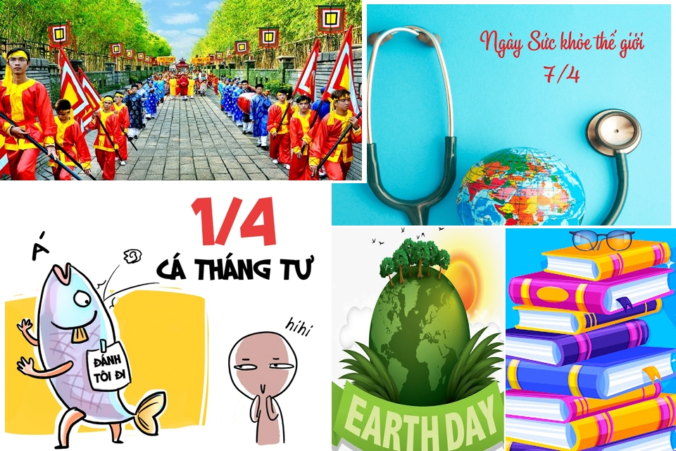 Ngày lễ, sự kiện đặc biệt trong lịch âm tháng 4/2024.