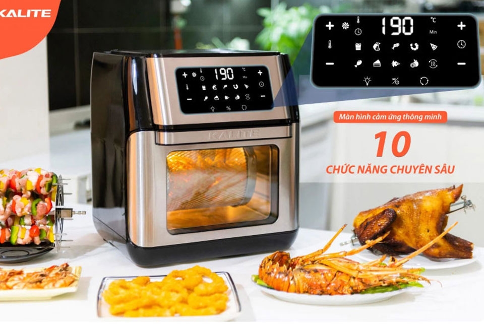Nồi chiên không dầu Kalite 10 lít Q10