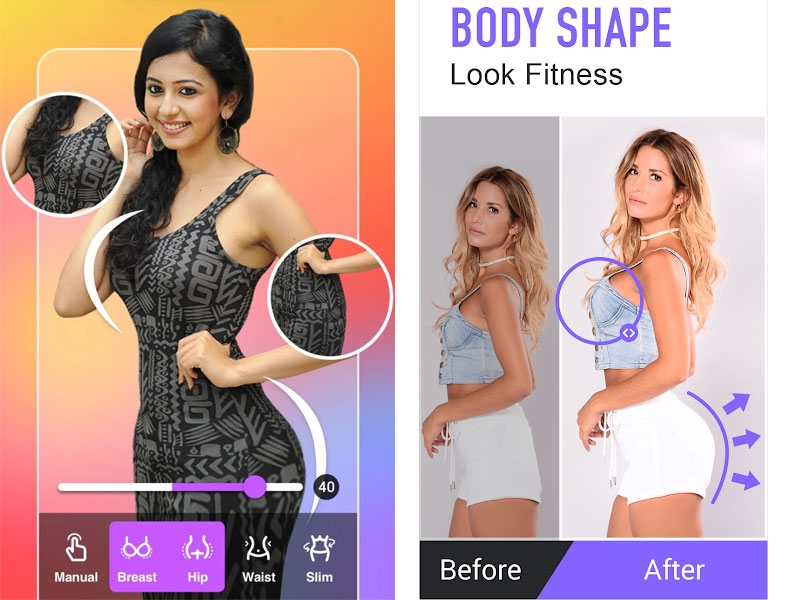 Phần mềm bóp eo thon hình 1