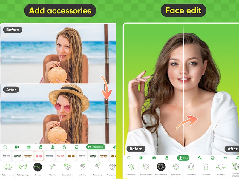 Phần mềm bóp eo thon hình 2