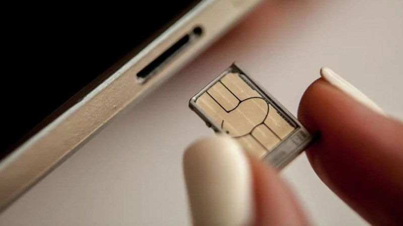 Cách lấy sim Samsung hình 6