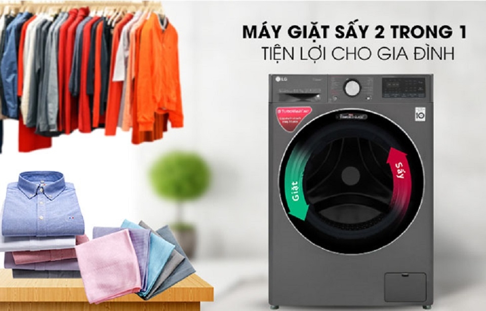 Những hãng máy giặt sấy phổ biến nhất hiện nay