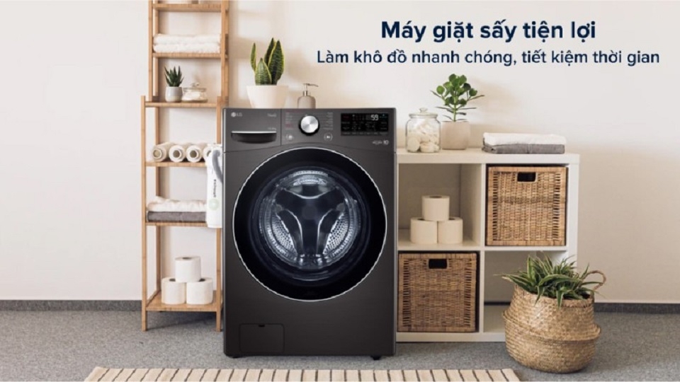 Máy giặt sấy LG