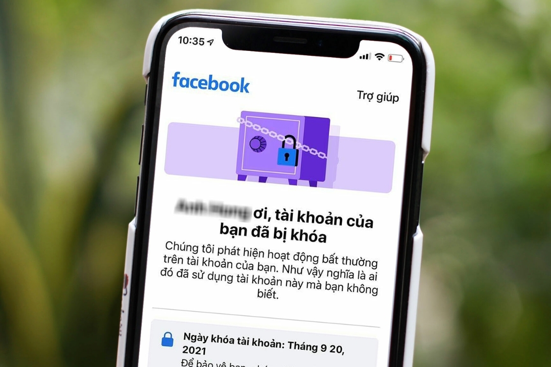 Nguyên nhân khiến tài khoản Fb bị hạn chế?