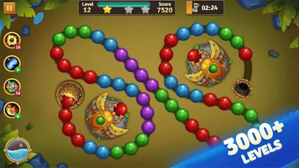 Jungle Marble Blast