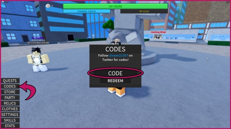 code A Hero's Destiny mới nhất 1