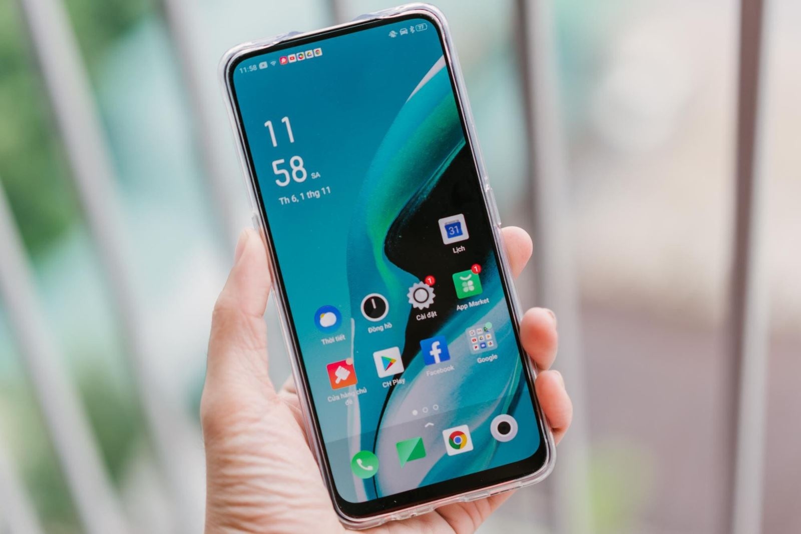 Hiển thị phần trăm pin OPPO (ảnh 1)