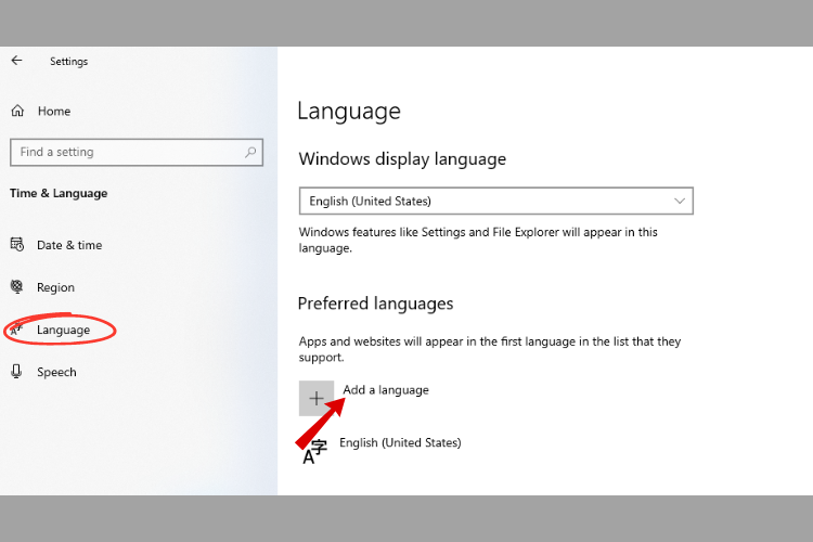 Cài đặt bàn phím tiếng Đức trên Windows