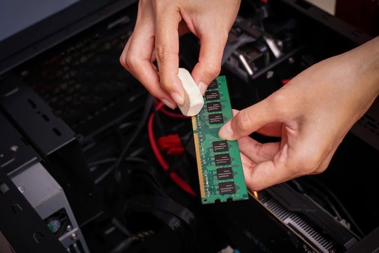 laptop Dell nháy đèn vàng liên tục 5