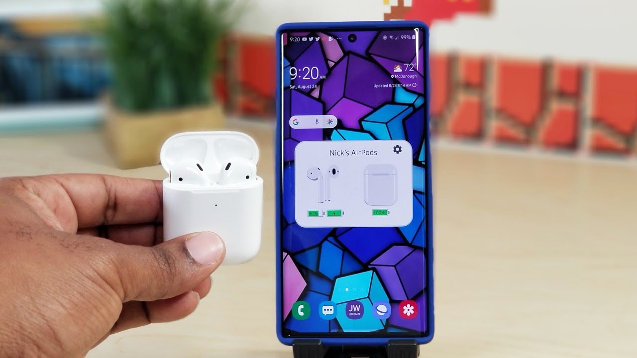 Cách kết nối Airpods với Samsung 1