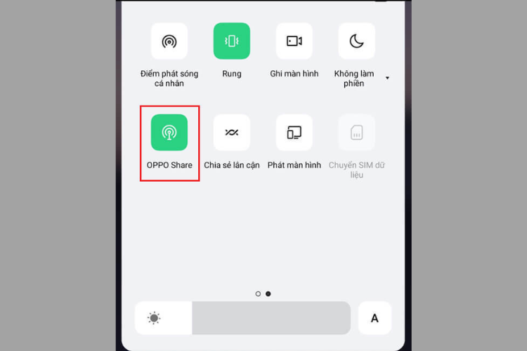 Chuyển dữ liệu Oppo bằng "Oppo Share"