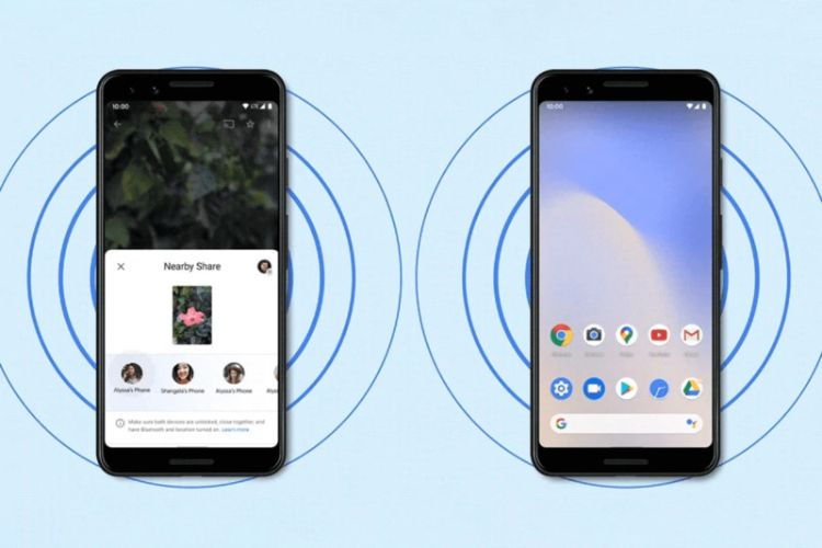 Chuyển dữ liệu bằng tài khoản Google