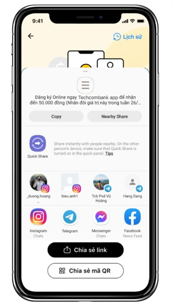 Mã giới thiệu Techcombank (ảnh 4)