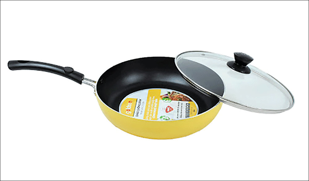 Chảo có nắp đậy Goldsun GPA1203-26IH