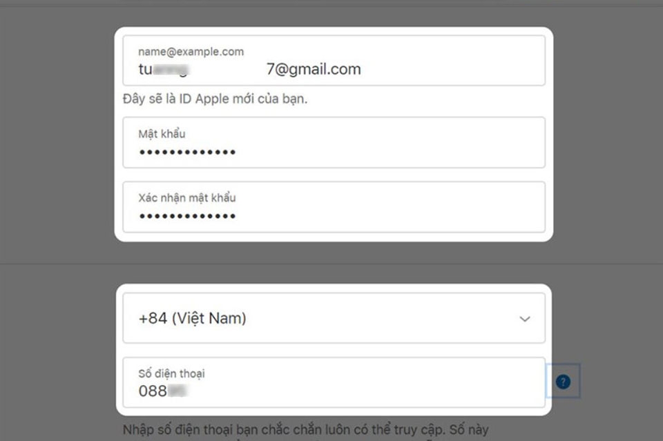 Tạo ID Apple - Ảnh 05