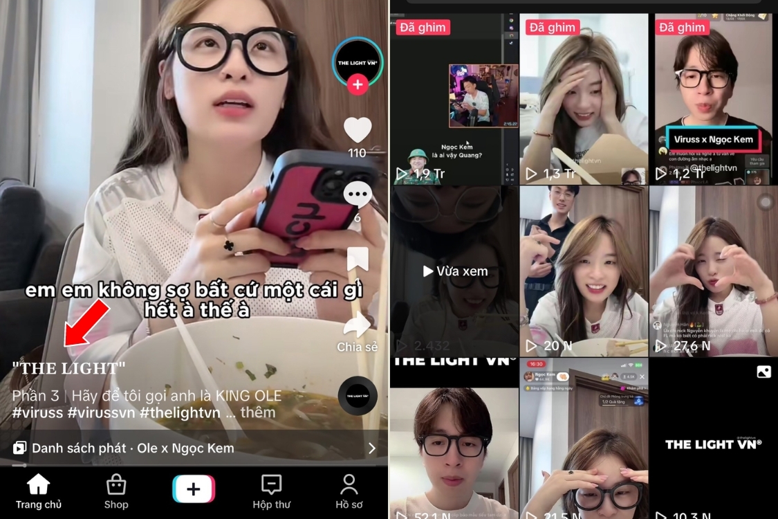 Cách tìm video trên TikTok từ người dùng khác