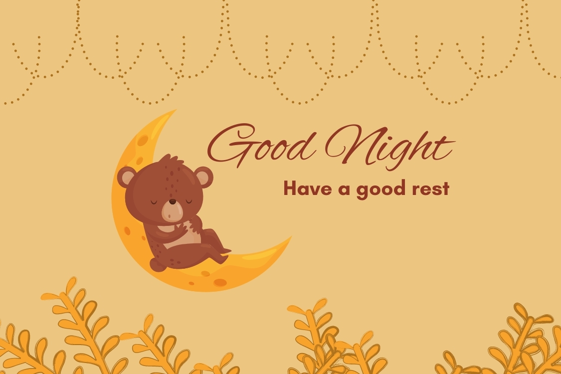 Hình ảnh chúc ngủ ngon dễ thương 2