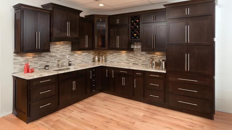 Ý tưởng bố trí bếp và chậu rửa chữ L tiện lợi (hình 1)