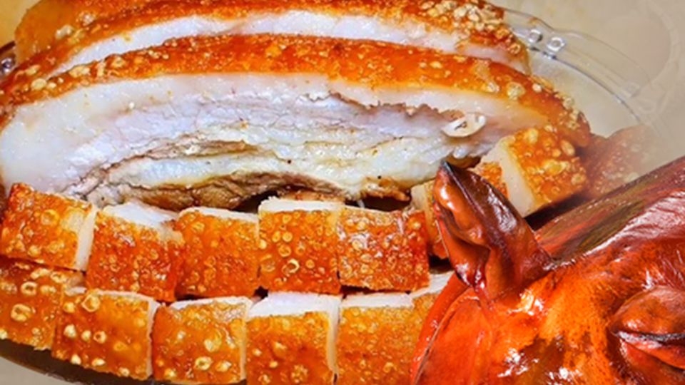 Thịt lợn quay kiểu Trung