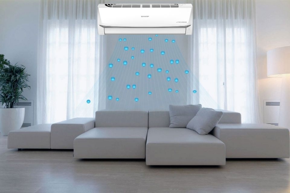 Chọn máy lạnh Sharp có công suất phù hợp với diện tích phòng