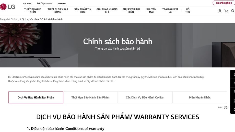 Kích hoạt qua website