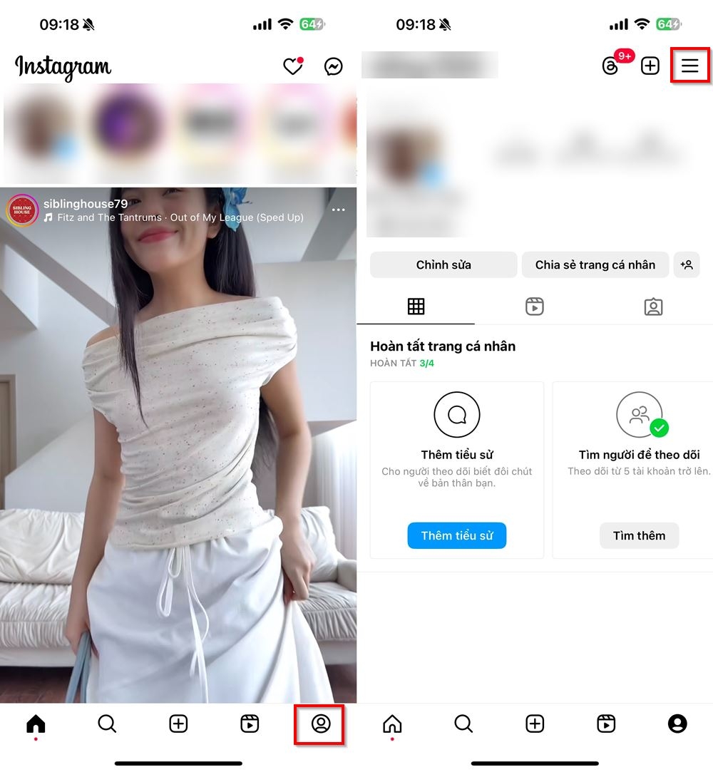 Cách bật chế độ yên lặng trên Instagram 1