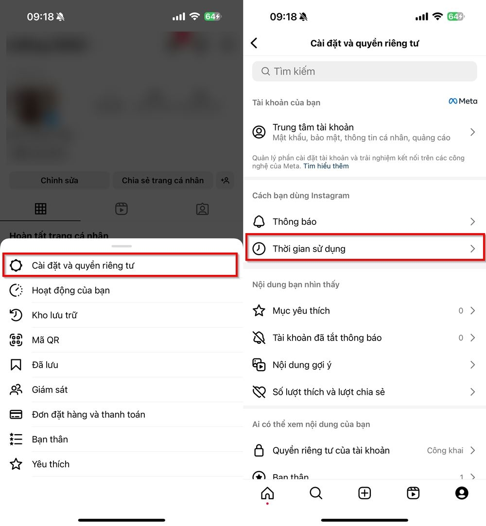 Cách bật chế độ yên lặng trên Instagram 2