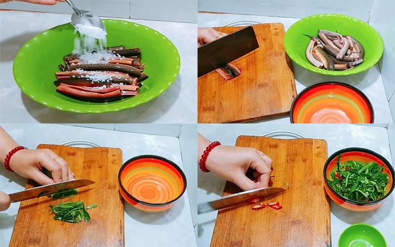lươn xào lá lốt - ảnh 2