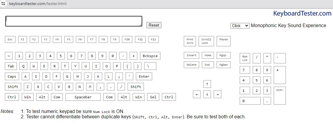kiểm tra bàn phím laptop - hình 4