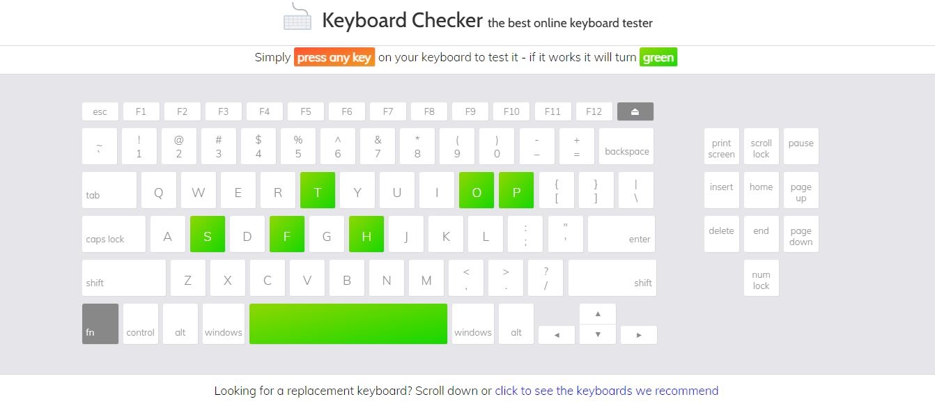 kiểm tra bàn phím laptop - hình 7