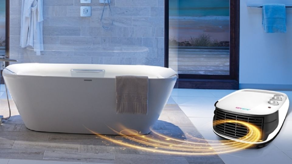 Máy sưởi gốm nhà tắm Ceramic KoriHome BHK-101-W