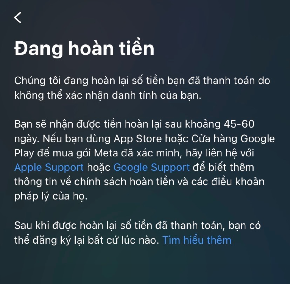 Tại sao yêu cầu hoàn tiền Apple bị từ chối và làm sao khắc phục? 4