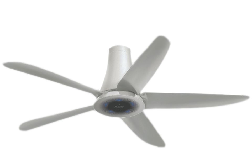 Cánh quạt Mitsubishi lớn tạo luồng gió mát trải rộng