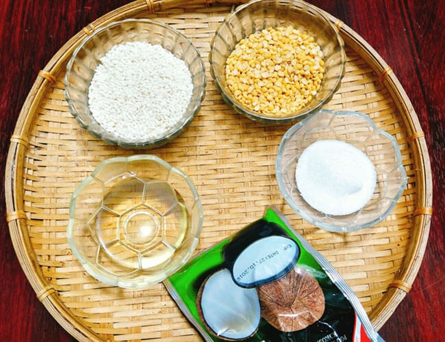 Cách nấu xôi nước cốt dừa hình 1