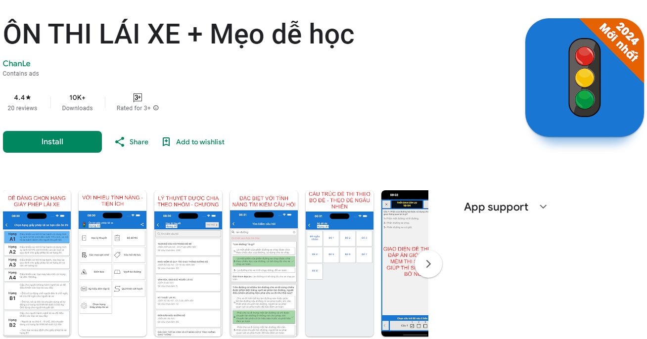 phần mềm học lái xe ô tô 4