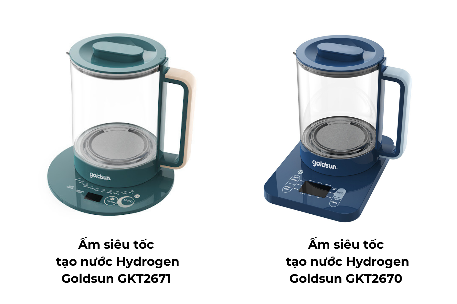Các sản phẩm ấm siêu tốc tạo nước hydrogen