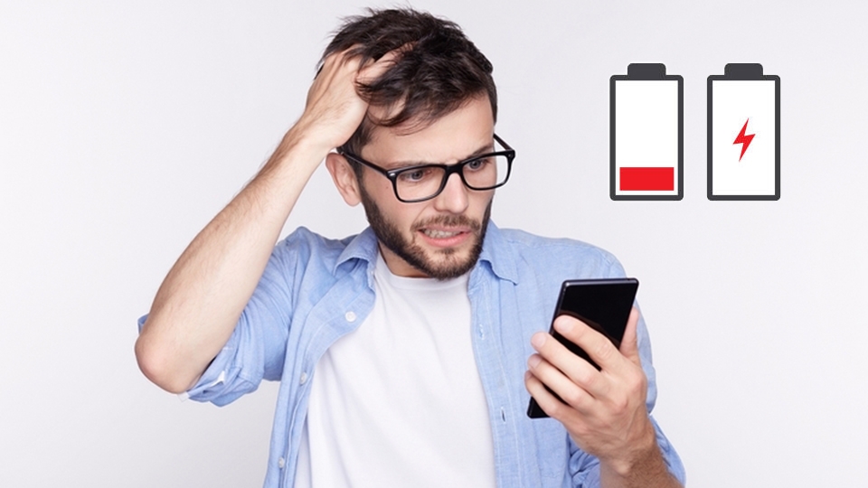 Thời lượng sử dụng giảm sút là dấu hiệu của việc chai pin