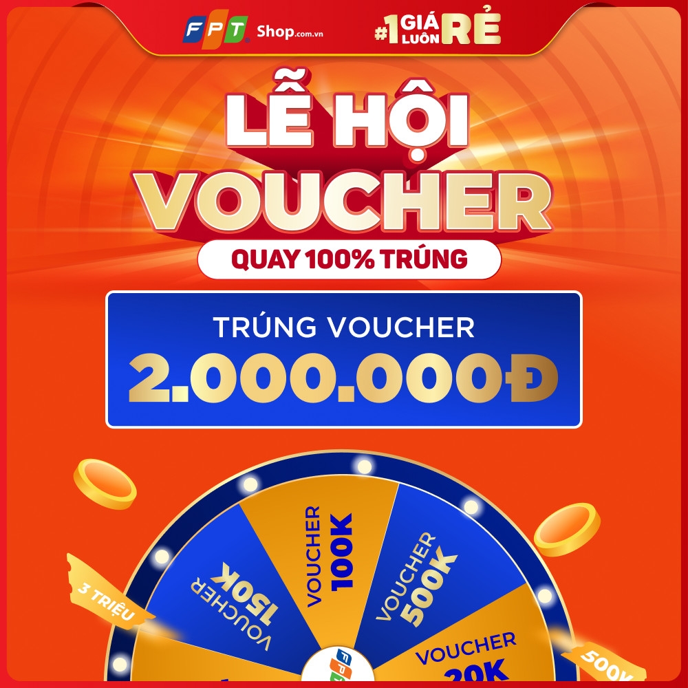 Lễ hội voucher: Ngàn voucher online với giá trị đến 2 triệu đồng, click để nhận ngay! 1