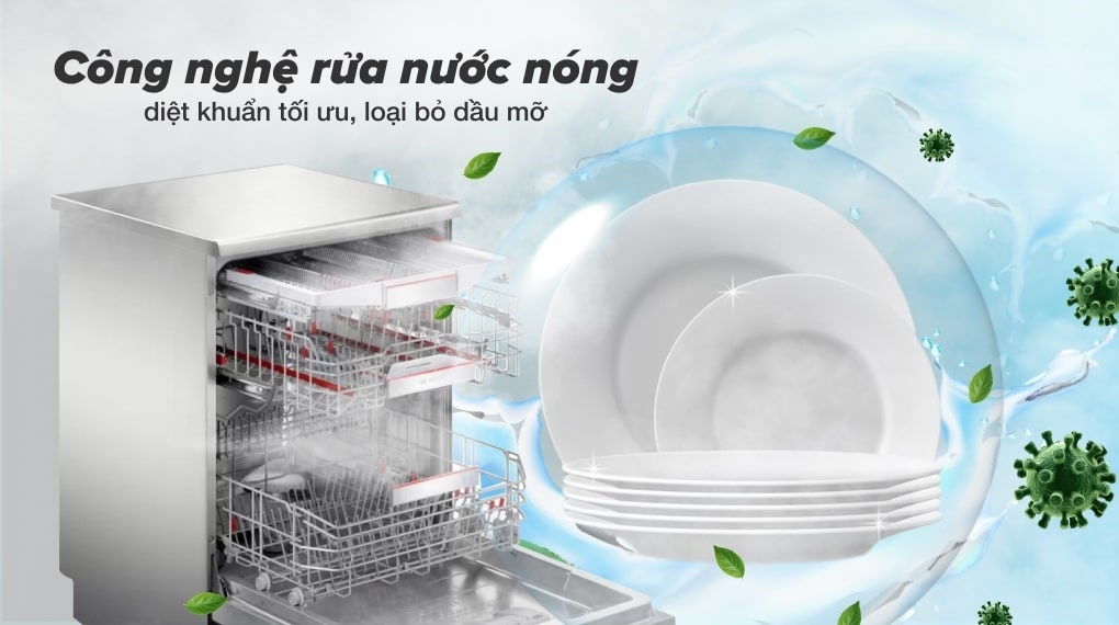 Công nghệ rửa bằng nước nóng 5
