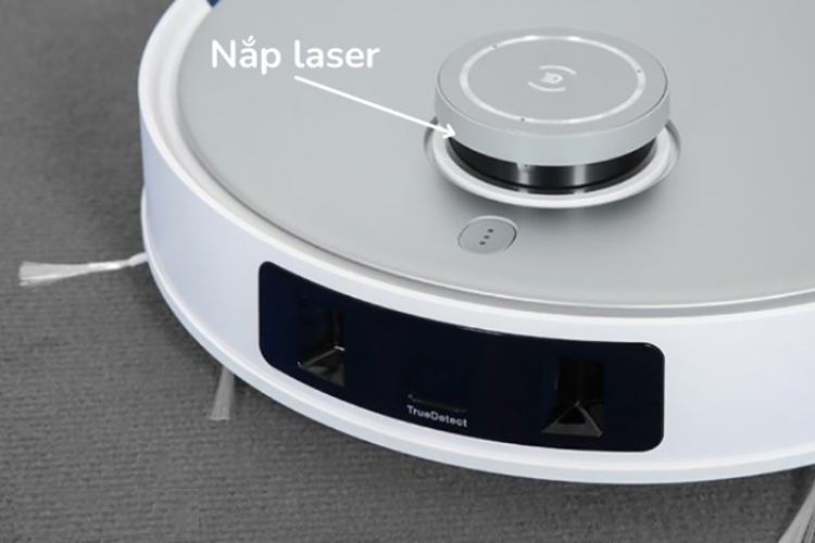 Cụm laser có nắp trên robot hút bụi Ecovacs có điểm gì đặc biệt hấp dẫn hay không? - hình 1