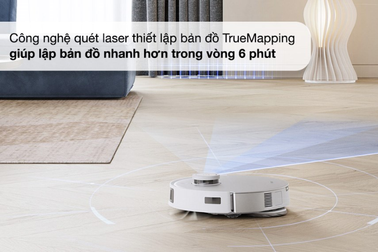 Cụm laser có nắp trên robot hút bụi Ecovacs có điểm gì đặc biệt hấp dẫn hay không? - hình 2