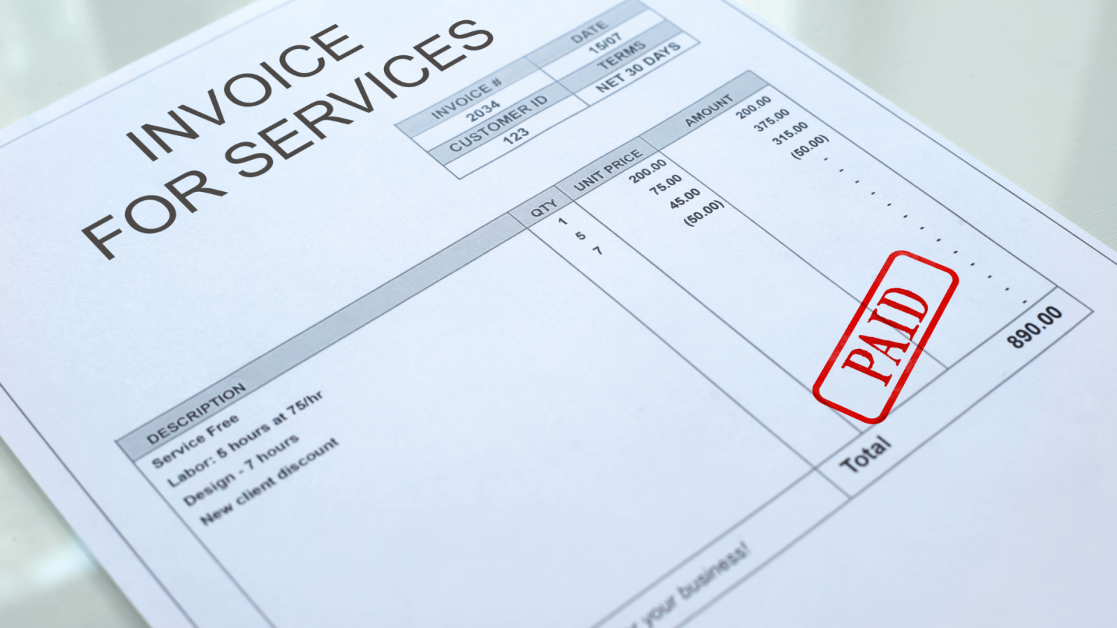 Nội dung của Commercial Invoice