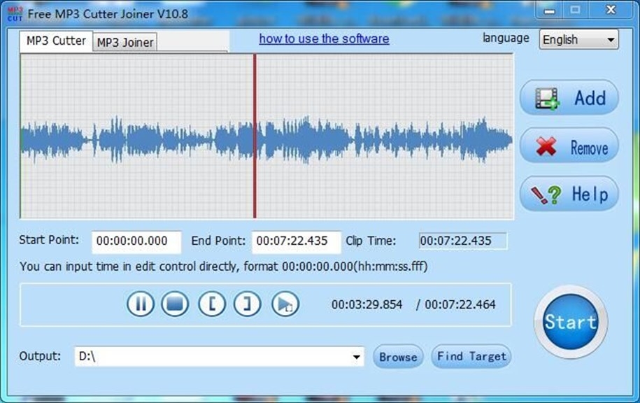 Phần mềm Free MP3 Cutter (ảnh 1)