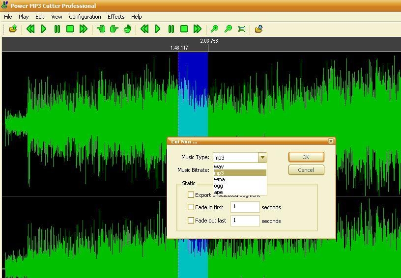Phần mềm Power Mp3 Cutter (ảnh 6)