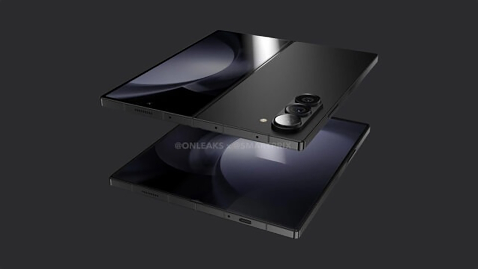 Samsung Galaxy Z Fold6 lộ ảnh render sắc nét 03