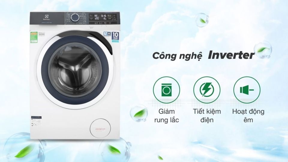Máy giặt Electrolux Inverter 10kg EWF1024BDWA