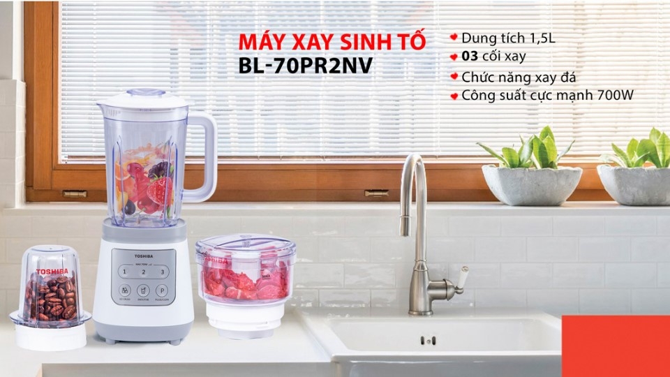 Máy xay sinh tố Toshiba MX-60T(H)