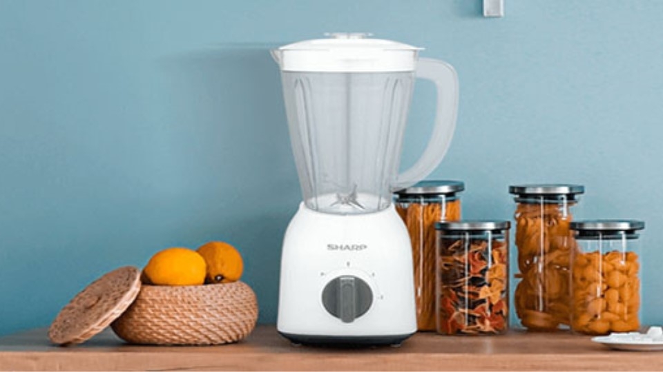 Máy xay sinh tố Sharp EM-S154PV-WH