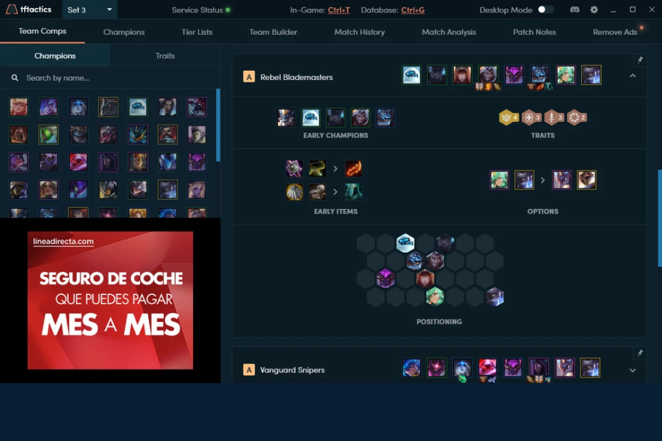 Bật chế độ In-Game Mode và truy cập vào Đấu Trường Chân Lý