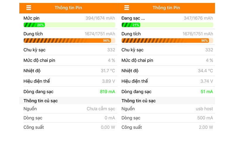 Phần mềm đo chai pin iPhone hình 3